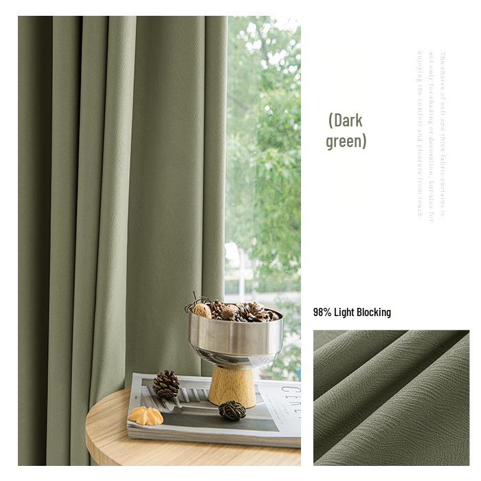 Shaoxing Blackout Chenille Curtains for Living Room & Bedroom