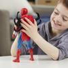 Hasbro Marvel Web Blast Action Figure with 11 Inches Superhero Ages F8841 Spider-Man Spider-Man Accessories, (27 Cm) Tall, Toy, 4+, (Authentic)