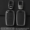 Interior Mouldings 3 Buttons Car Zinc Alloy Key Case Cover For Hyundai IX35 Sonata 8 For Kia Forte Rio 3 K2 K3 K5 Sportage Keych