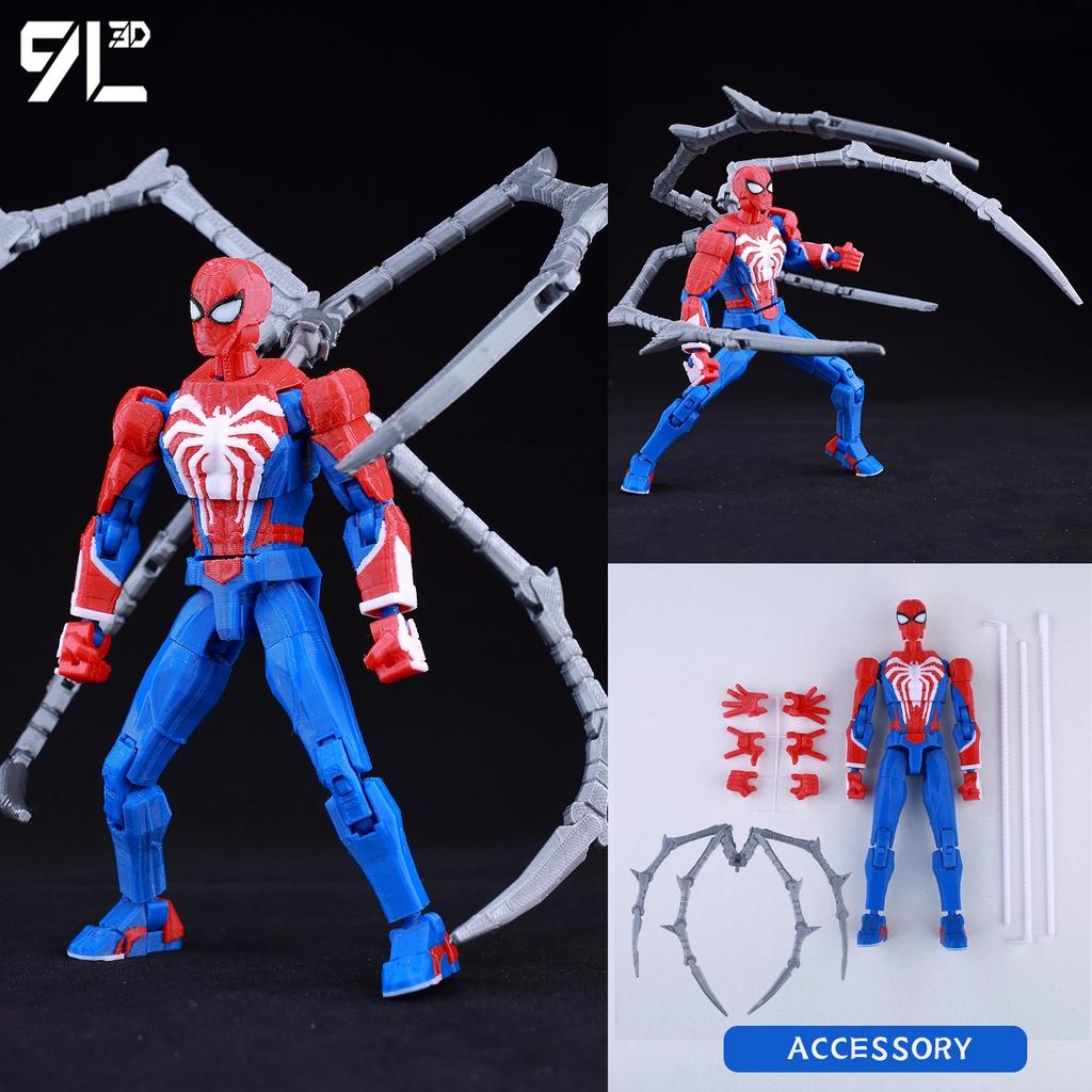 9L3D Printed Dummy13 Superheroes Superman Anime Multi-Jointed Shapeshift Toys Action Figures Mannequin T13 Model Ornaments Gifts