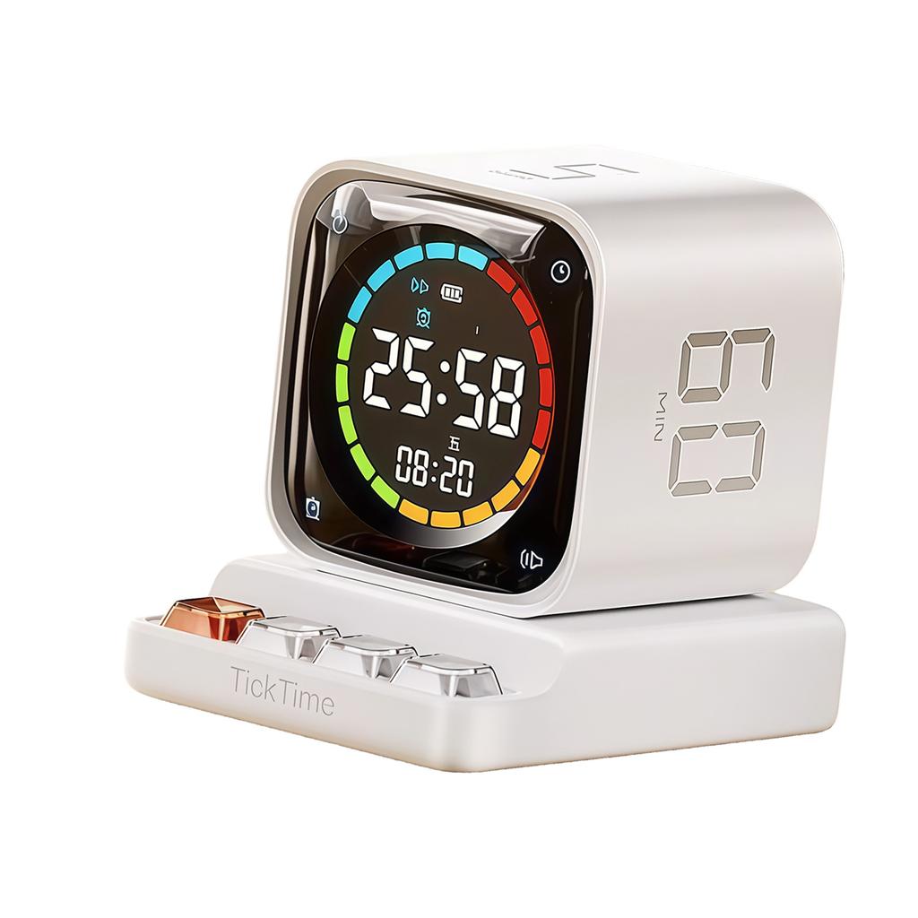 Multipurpose Metal Timer for Kitchen Gym and Home Use Large Display Easy Operation Learning Management Tool