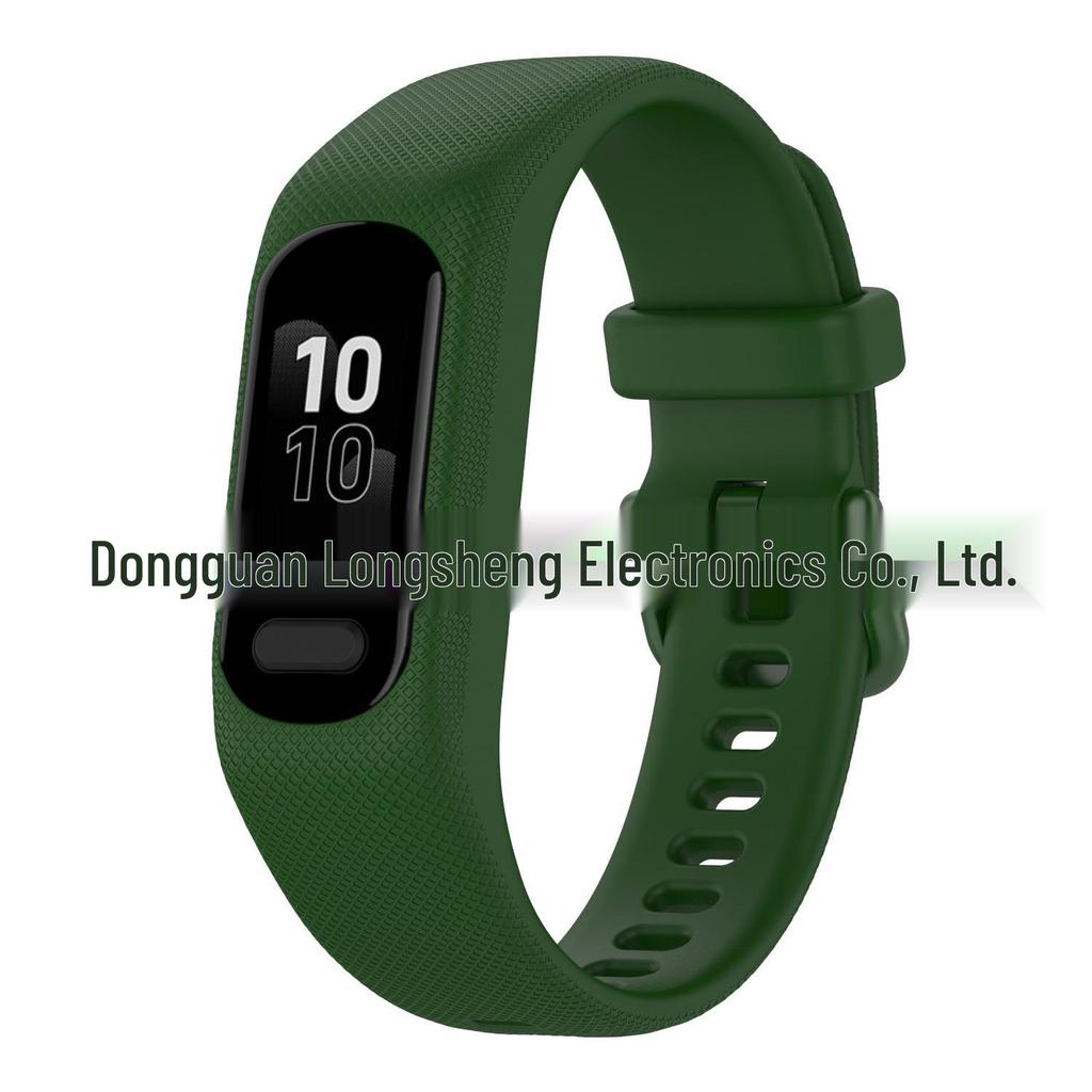Cinturino texturizzato in silicone compatibile per braccialetto Garmin Smart5
