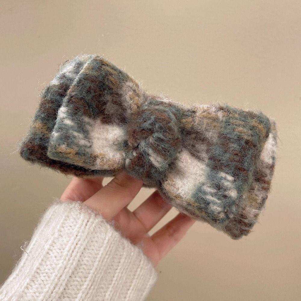 Elegant Bowknot Hair Claws Korean Style Bow Claw Clip Durable Lady Shark Clip Daily Wear