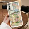 Phone Case: 2D Flat, Suitable for Samsung Galaxy A34 A35 M05 M06 S20 S22 S21 FE Plus 5G, Featuring an Umbrella-holding Little Frog, Perfect Christmas 