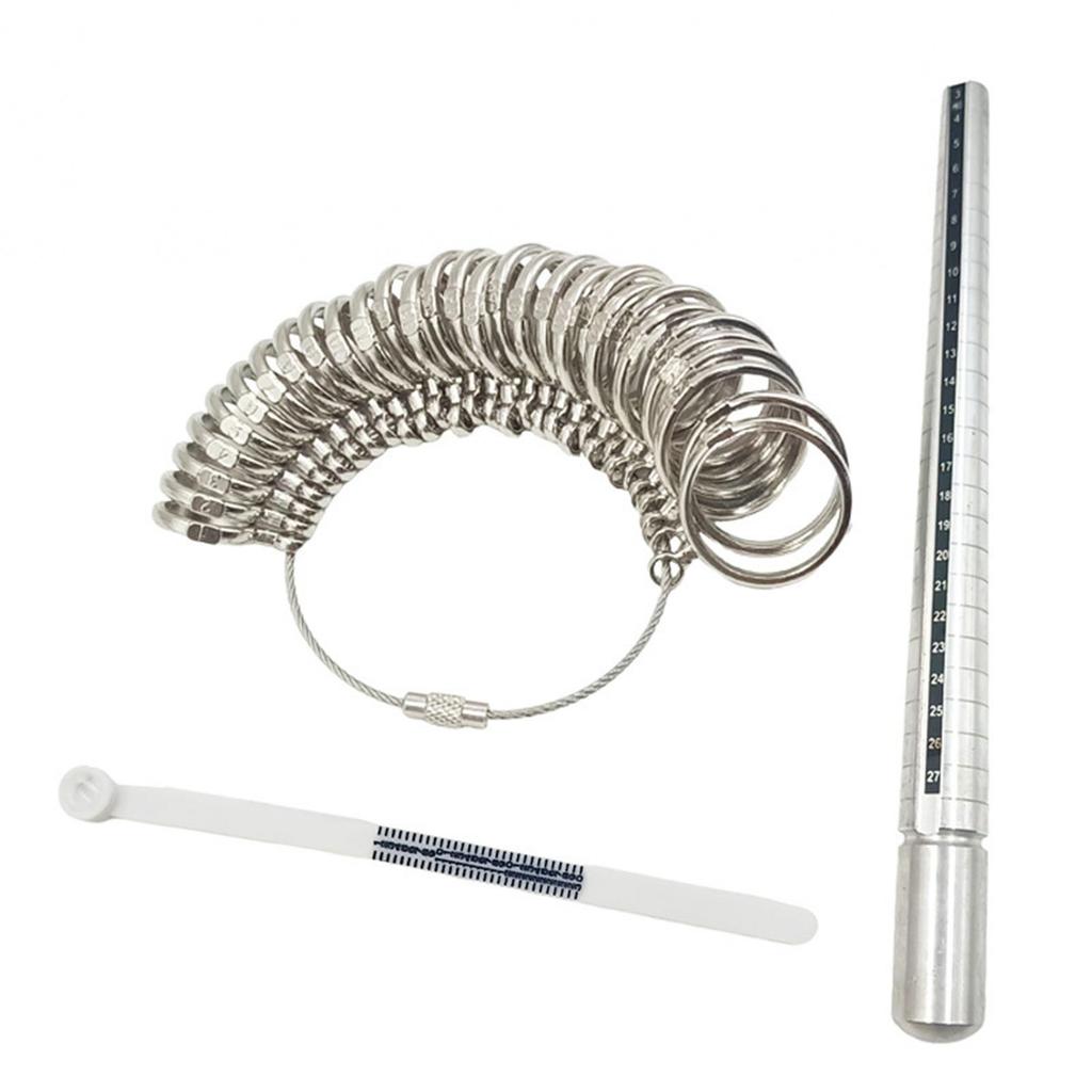 Multifunctional Jewelry Measurement Tool Recyclable Metal Accurate Sizing Tool Suitable for Rings and Accessories