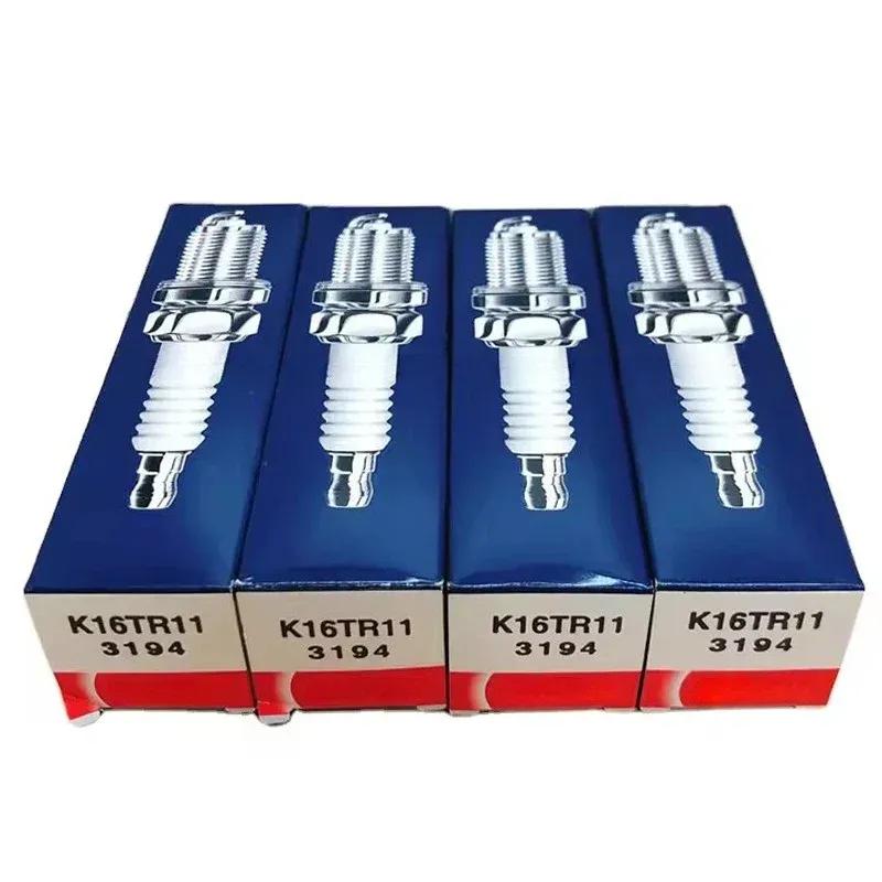 4/6PCS Spark Plug 3194 K16TR11 For Toyota 4 Runner Corolla Corsa Land Cruiser Paseo Tundra Vista 1.4L 1.5L 4E-FE 5E-FE 5VZ-FE 4pcs
