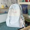 Schoolbag High Value Small Fresh Large Capacity Backpack Student Schoolbag High School Junior High School Girls Versatile Lightweight Weight Backpack
