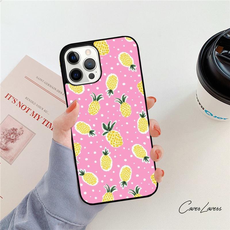 Tropical Pineapple Phone Case For Apple iPhone 17 Air Pro Max Plus Coque For iPhone 17 Air 14 15 16 13 12 Max Cover