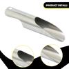 Garden Hand Scoop Multipurpose for Gardening Round Stainless Steel Bucket Potting Digging