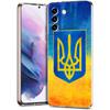 U-Ukraine Flag Phone Case for Samsung Galaxy S23 S20 FE S22 S21 Ultra M21 M22 M32 S10 S10E S9 S8 Plus 5G Transparent Shell Capas