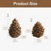 Christmas Pinecone Soys Wax Candle For Holiday Decoration With Natural Essential Oil Festival Aromas Accessory