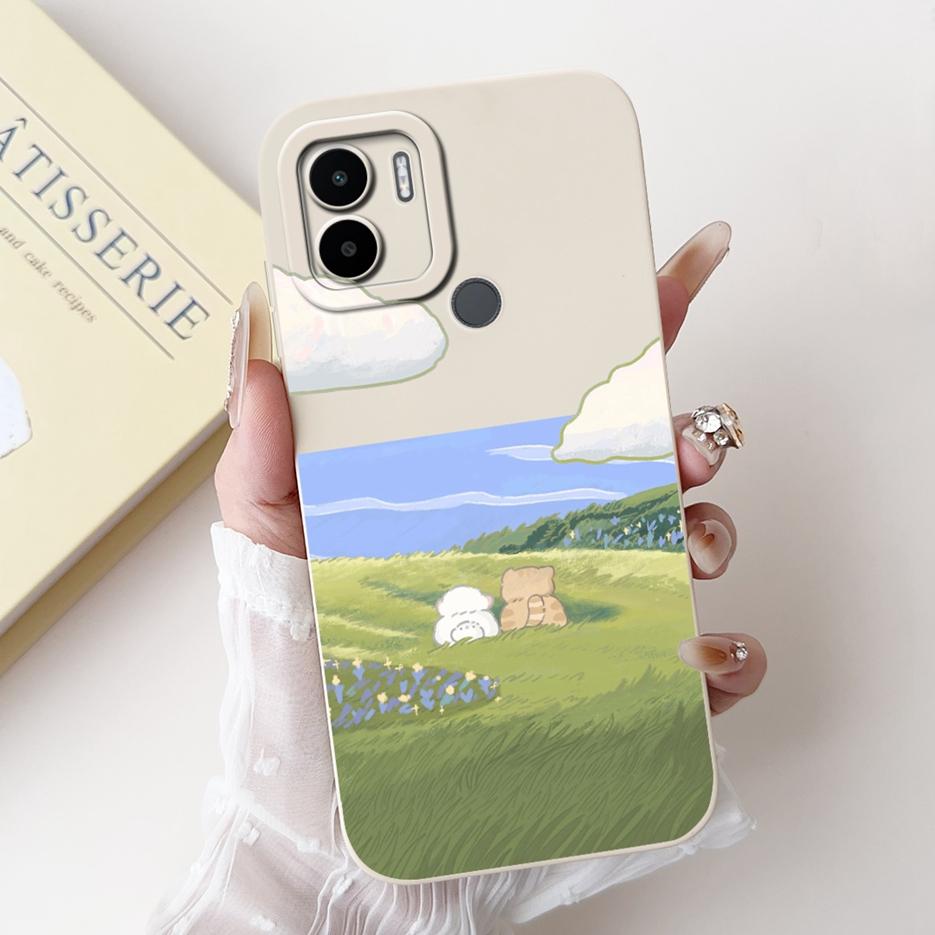 For Xiaomi Redmi A2 Case Redmi A2+ New Candy Painted Cover Shockproof Phone Case For Xiaomi Redmi A2 Plus RedmiA2 A2+ Soft Shell