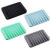 Soap Holder Dish Storage Tray Drain Slot Bathroom Storage