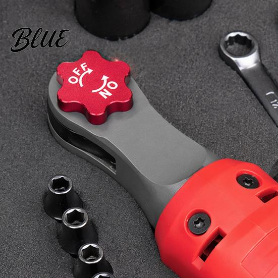 Ratchet Handle Magnetic Alloy Heavy-duty for Heavy Ratchet Knob Switch Duty Aluminum Knob 3/8-inch Socket Set Twist Button Replacement