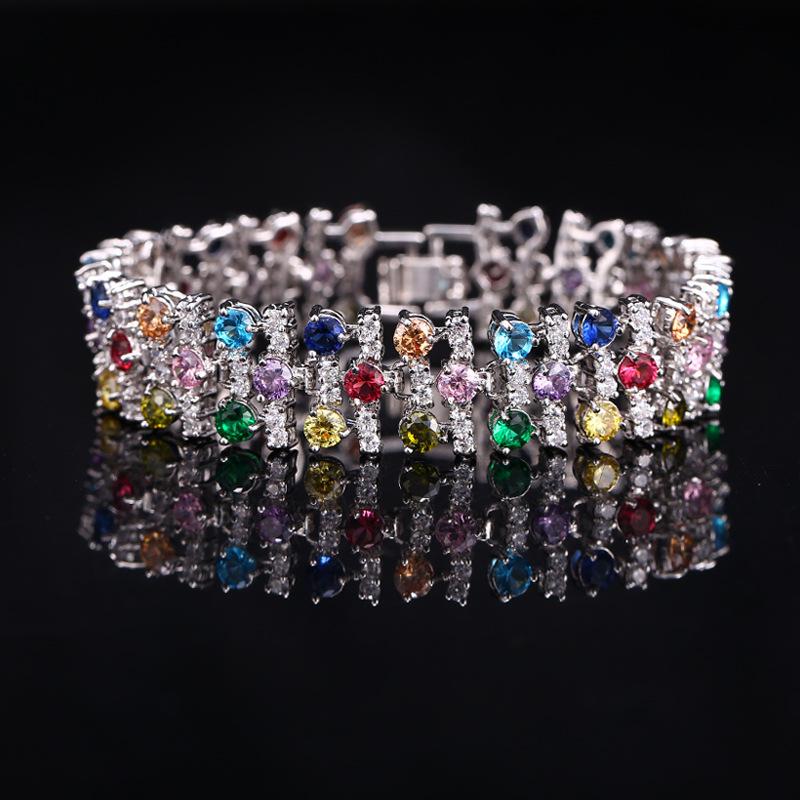 Women'S Zircon Bracelets, Bracelets, High-End Hand Accessories, Gifts