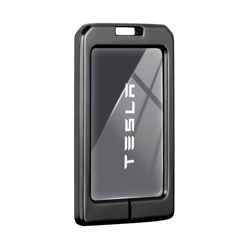 NIO Car Key Case for ES6/ES8/EC6 - Protective Shell with NFC Card Holder and Premium Buckle for Men and Women