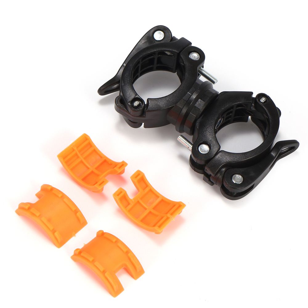 Παγκόσμια Βάση Στήριξης Φακού Ποδηλάτου LED Φως Φακός Βάση Στήριξης 360 Περιστροφή Κλιπ Ποδηλασίας