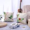 Dragonfly/Butterfly Cushion Cover, Linen Pillowcase Decoration For Living Room Sofa Car Bedroom Home Decor 40X40 50X50 60X60