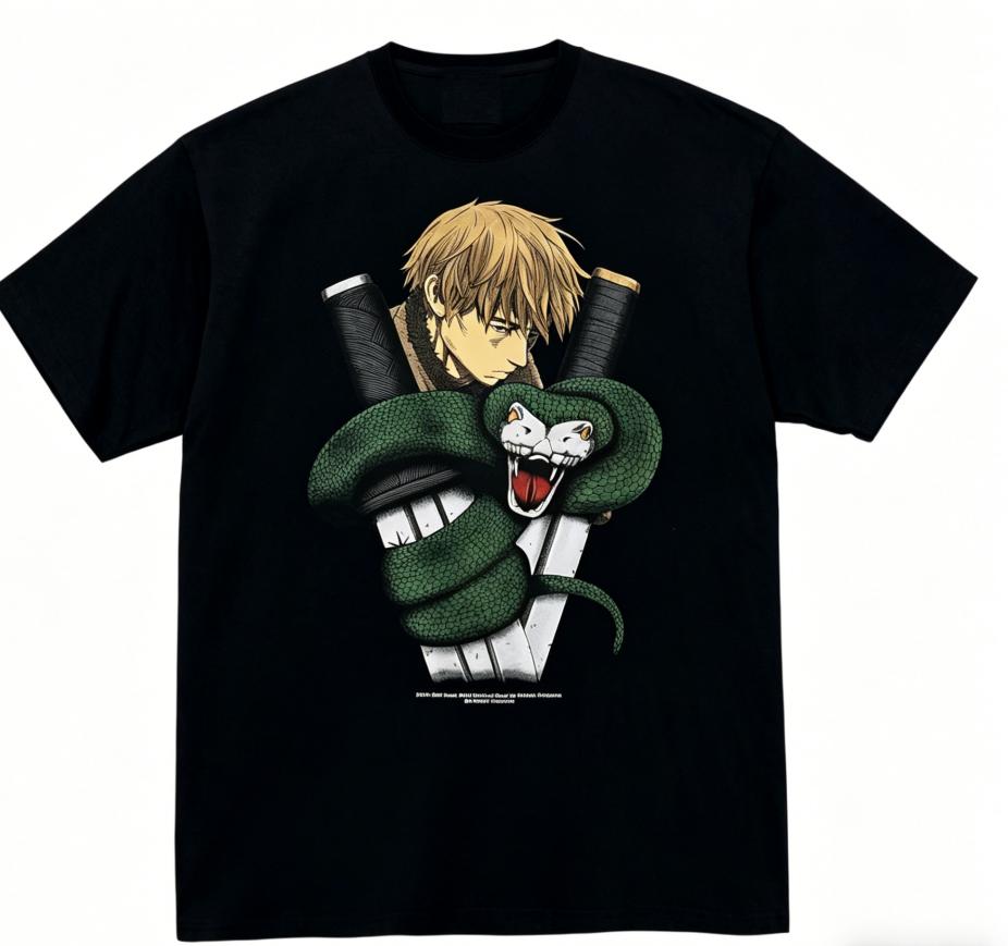 

Vinland Saga Anime Lover T shirt Year round clothing personality Clothes Plus Size Unisex New Model Couples high quality soft XXXL