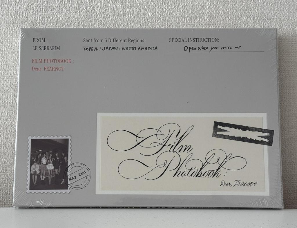 Le sserafim 'FILM PHOTOBOOK : Dear, FEARNOT' (Official Merchandise)