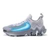 Nike Giannis Immortality 2 Slip Resistant Coverage Low top Basketball Shoes Men's Gray Blue DM0826-004(Team59-)