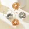 Flower Ring Temperament Exaggerated Bracelet Women's Niche High-end Sense Hollow Stacked Layer Bracelet
