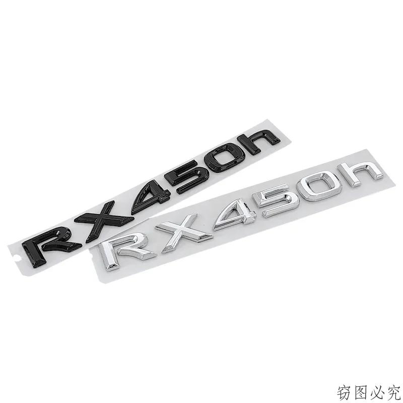 ABS Car Rear Trunk Emblem Body Letter Decal for Lexus RX450hL RX200t ES200t RX450h Exterior Decoration