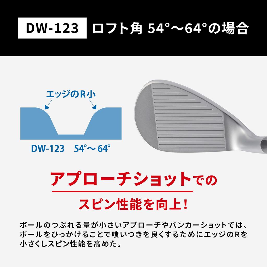 Kasco Dolphin Wedge Venstrehånds Hode 56 DW-123