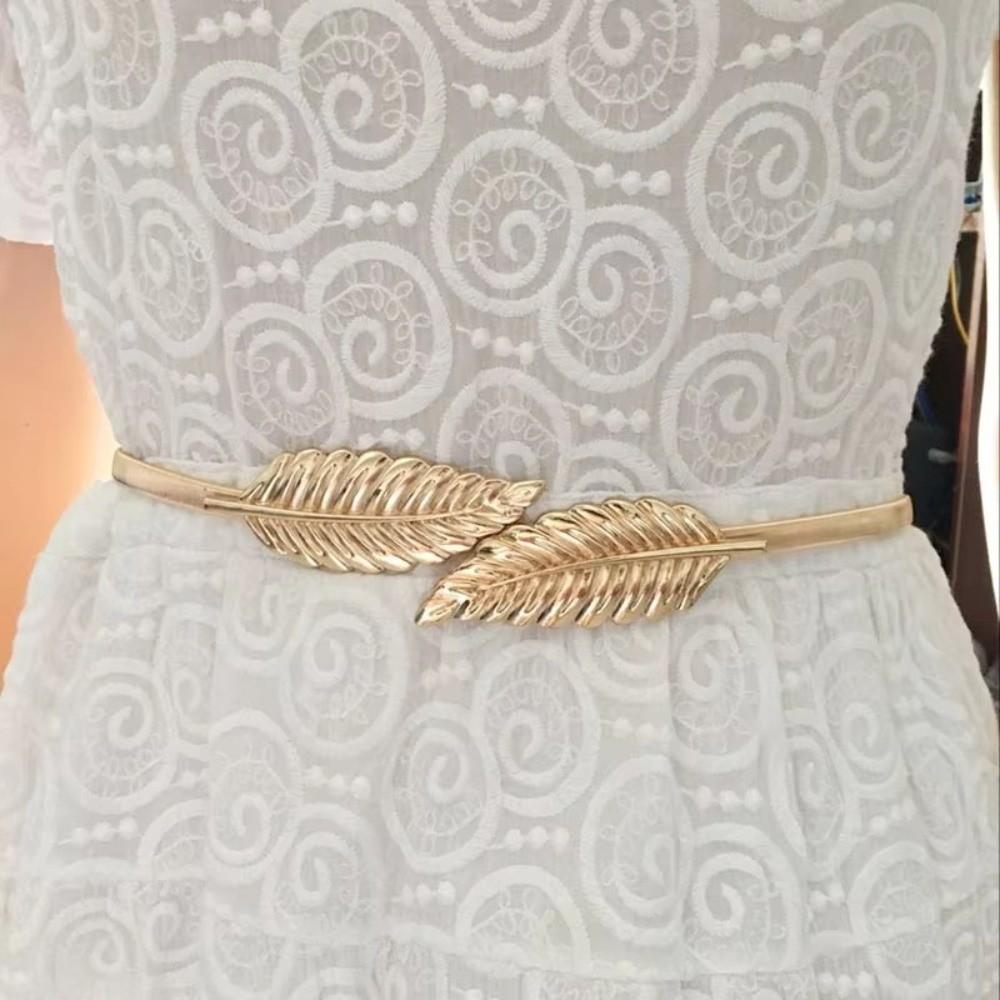 Leaf Shape Women Waistband For Dress Skirts Jeans Pant Body Chain Belt New Waist Belt  Gifts