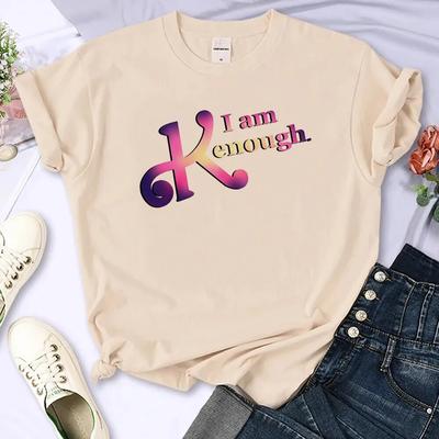 I Am Kenough koszulka damska koszulka komiksowa dziewczyna manga projektant ubrania y2k Unisex