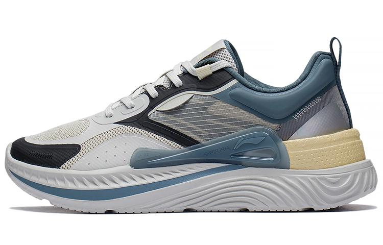 Li Ning Амортизирующие Нескользящие Износостойкие Амортизирующие Нескользящие Износостойкие Низкие Повседневные Кроссовки AGLS175-4 40
