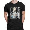 Lumine Man's TShirt Genshin Impact O Neck Short Sleeve Fabric T Shirt Funny High Quality Birthday Gifts