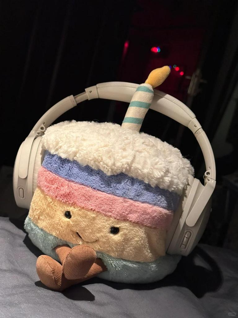 Regenbogenkuchen Diamantring Jellycat Puppe Plüschtier - Valentinstagsgeschenk