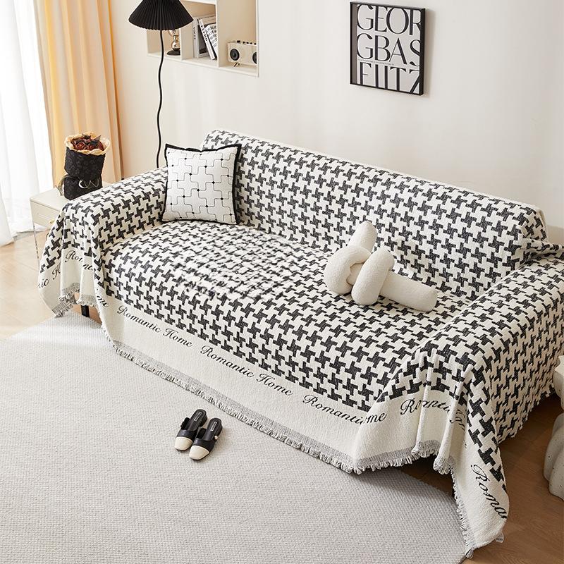 Anti-Scratching Sofa Cover Towel Full Covered Chenille Sofa Cover All-Inclusive Universal Dustproof Four Seasons Universal Sofa Cushion