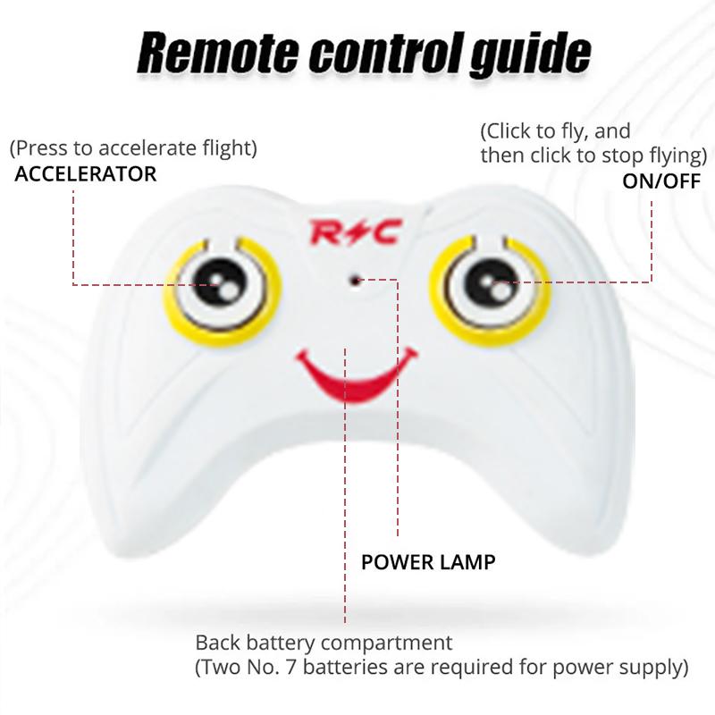 Remote controlled airplane helicopter children's mini drone charging induction aircraft, suspended toy for boys