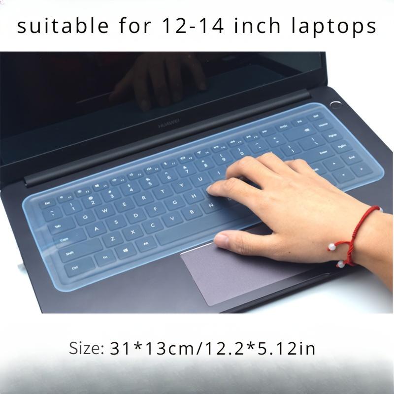 1pc Silicone Keyboard Skin for 30.48-35.56 Cm Laptops, Flexible, Washable, Dustproof & Durable Keyboard Cover