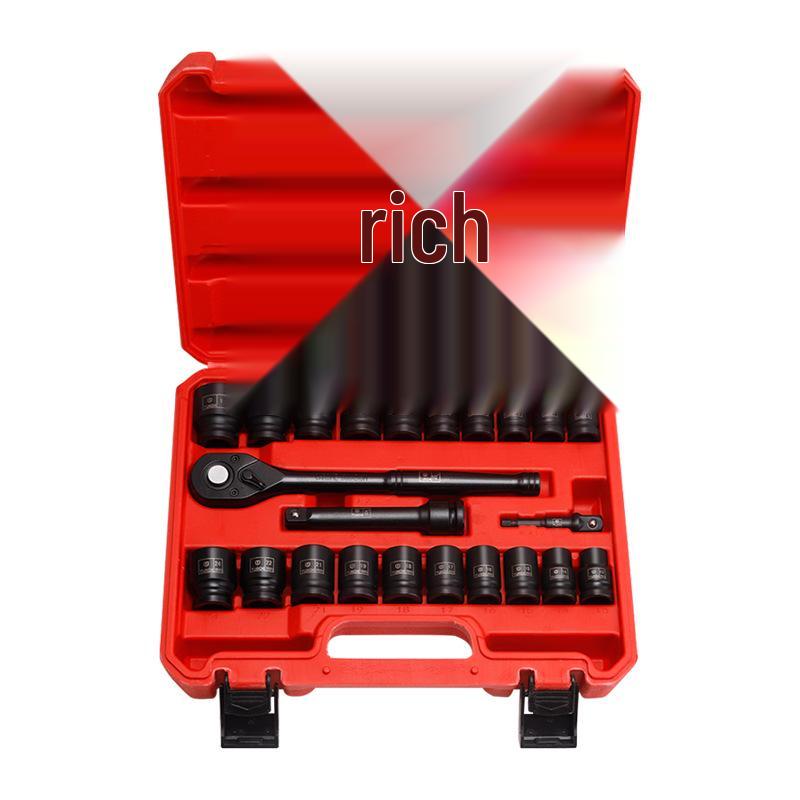1/2 Electric Pneumatic Wrench with Universal Metric/Imperial Hex Socket