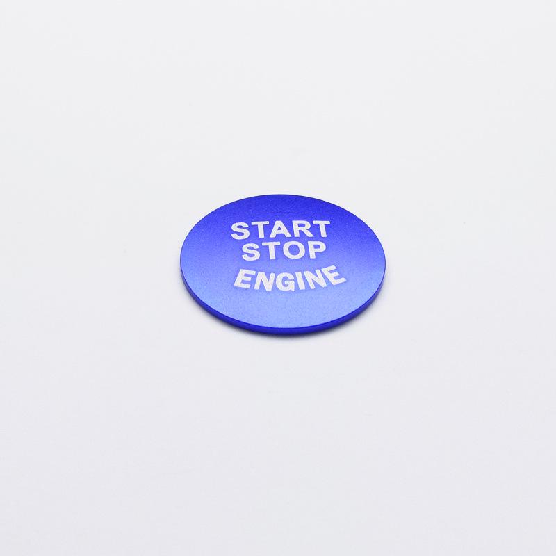 BMW X1/1/2/3 Series Ignition Ring Decoration: Aluminum Alloy Car Modification Sticker