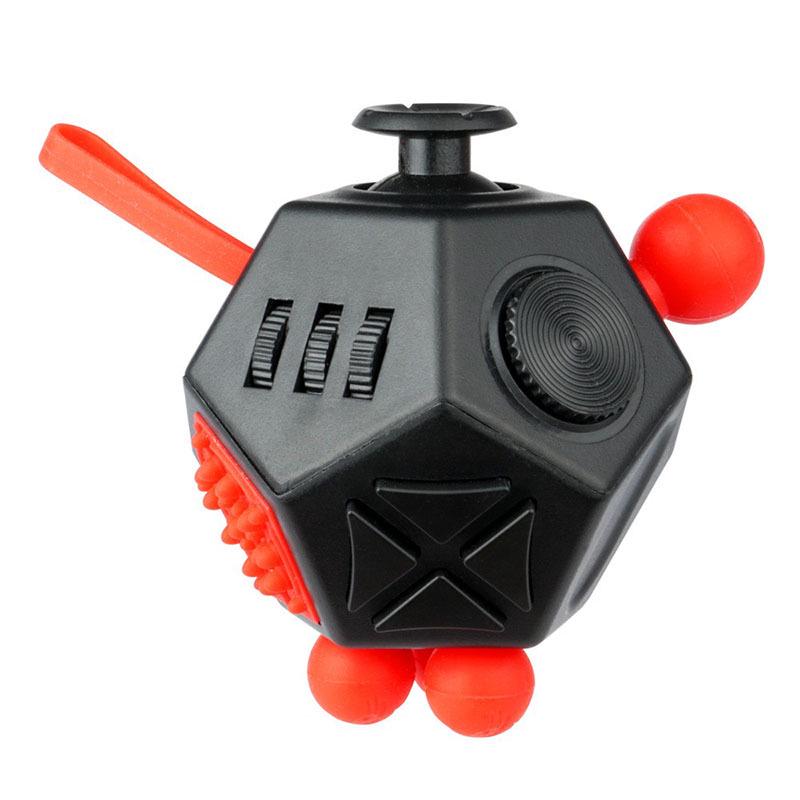 Second Generation 12-Sided Anti-Stress Fidget Cube: Anxiety Relief & Decompression Toy