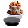 11-Inch Non-Slip Colored Plastic Cake Turntable for DIY Baking and Decorating