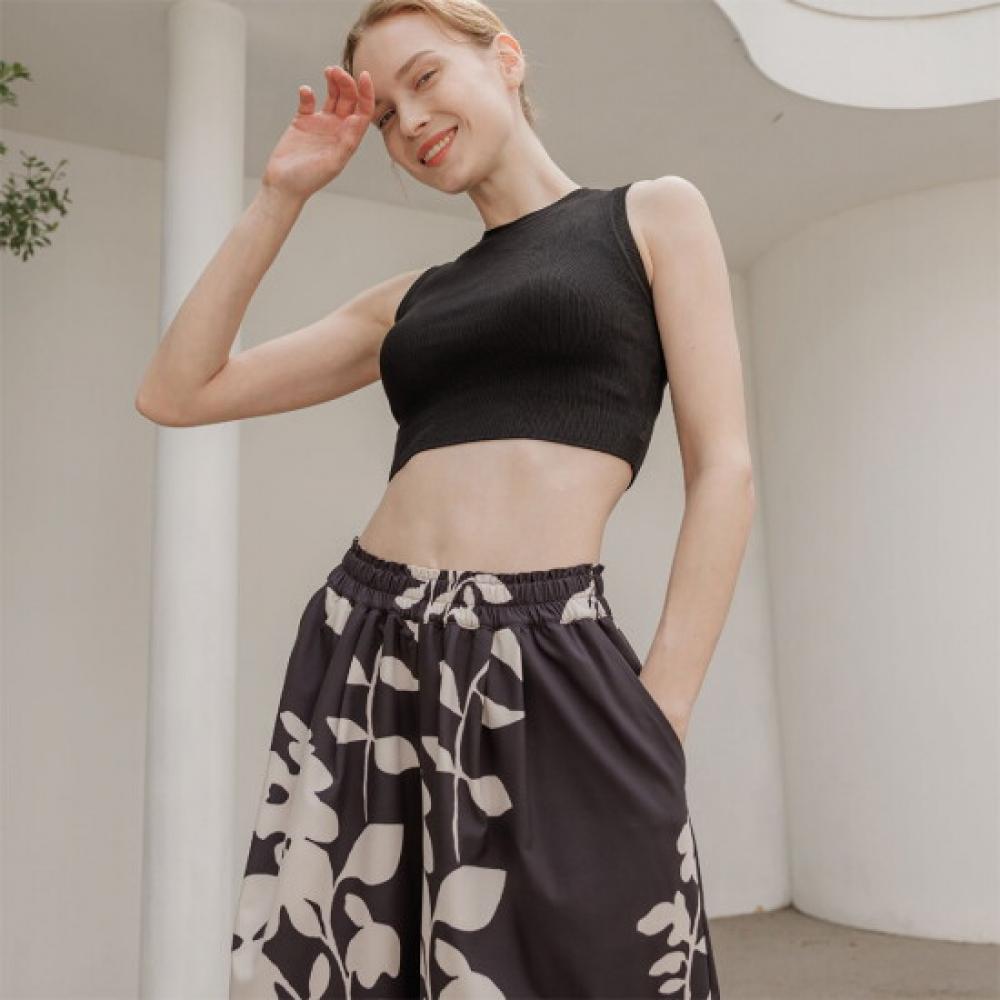 L Affair Summer Shorts 5  bLack White Lwkeakp0204 Bw