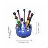 8 Pieces Rotating Base Screwdriver Set Aluminum Handle Piece Precision