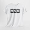 HKS T-Shirt Herren Damen T-Shirts Top – Unisex JDM Racing Baumwoll-T-Shirt für Männer Frauen oder Autoenthusiasten
