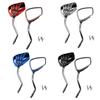 1 Pair Motorcycle Rearview Skeleton Hand Side Adjustable Scooters Rear View Motorbike Accessories