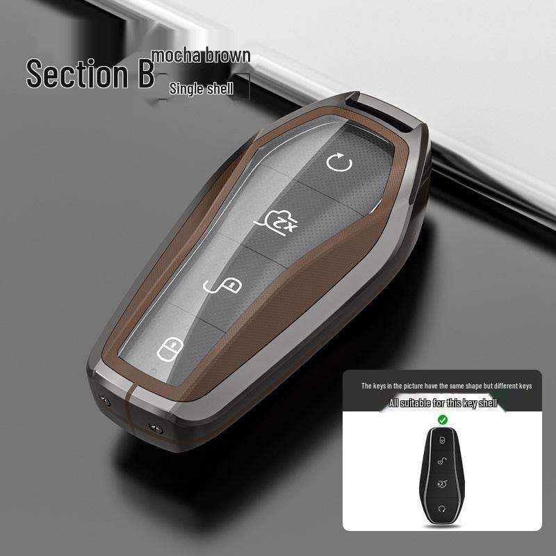 BYD Key Case: Compatible with Song Pro Plus, Yuan DMI, Dolphin, Han, Tang, Qin, Seal, and Destroyer 05 Protective Cover.