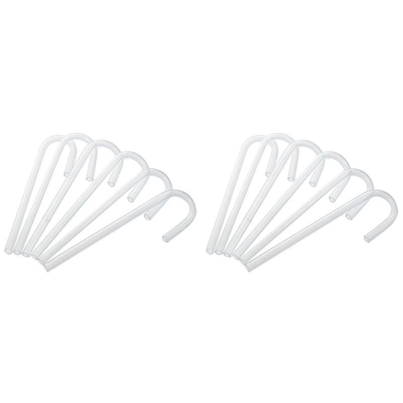 A84X-12Pcs Acrylic Pipe U Shape Tube Bend For Aquarium Co2 System/Diffuser