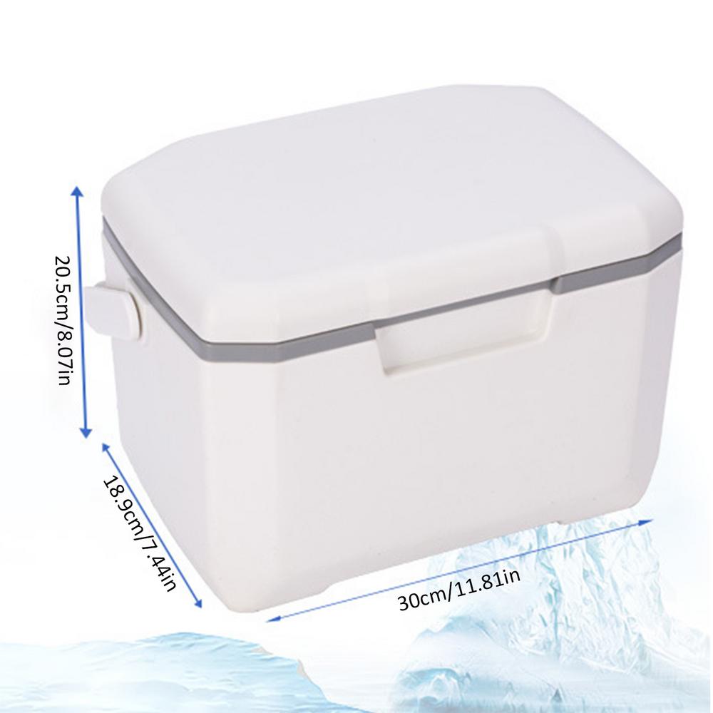 Tragbare 15L Kühlbox Hochleistungs-Isolierbox Mit Langzeit-Konservierung Persönliche Eisbox Für Zuhause Camping Reisen