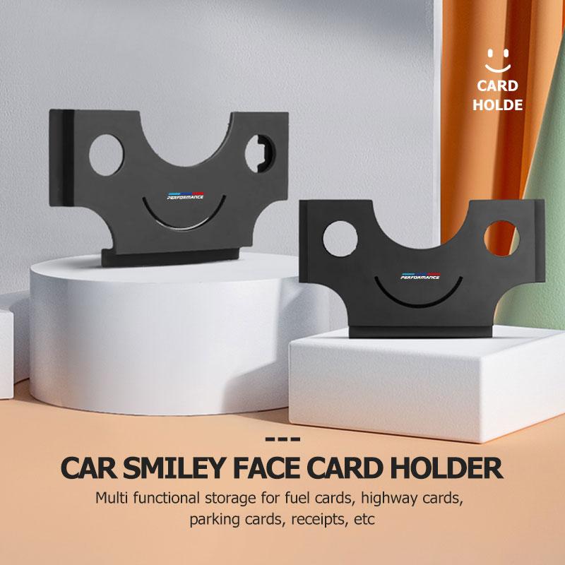 Car Multifunctional Card Holder Adhesive Card Holder Ticket Holder ID Paper Storage For BMW 1 3 5 Series G30 G32 G38 2021 2020