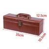 Box PU Leather with Accessories Stopper, Pourer, Corkscrew, for Lover Gift Holiday Events