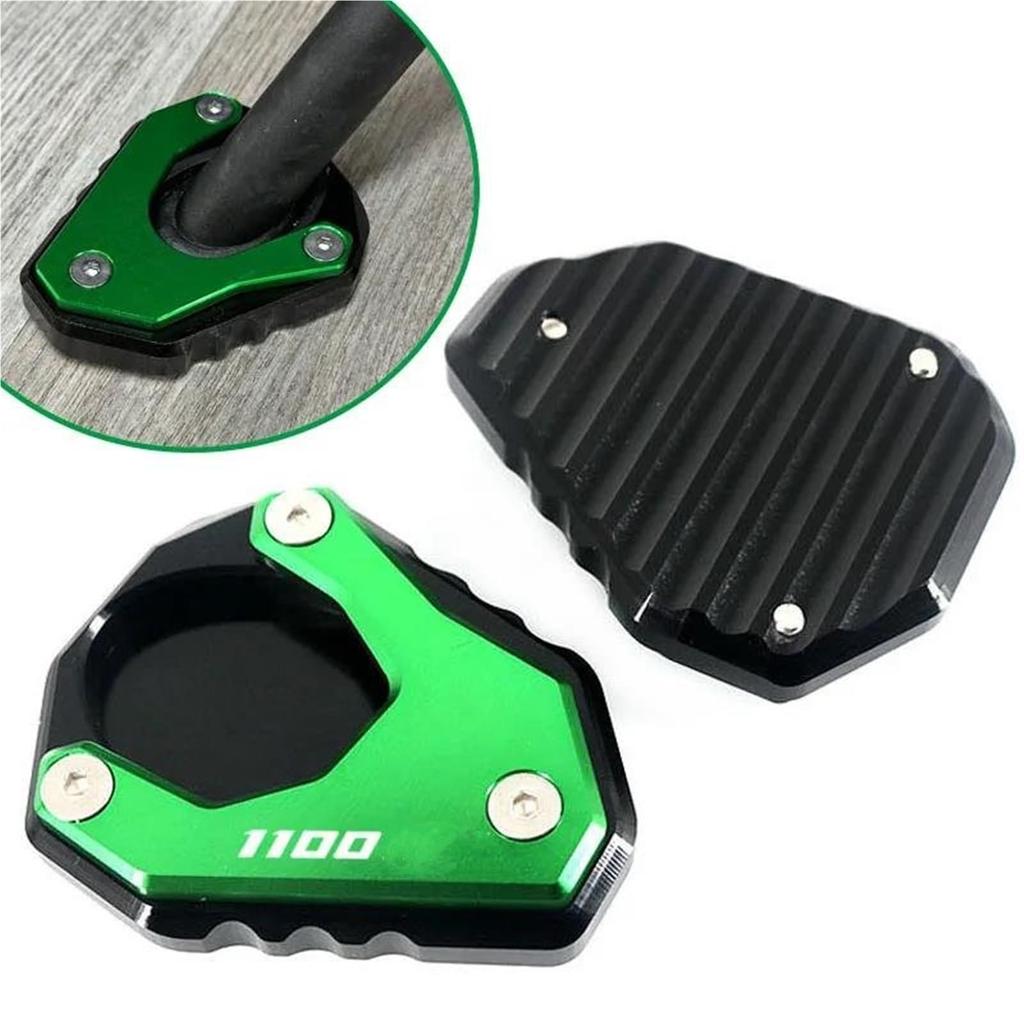 Fit Motorcycle Kickstand Foot Pad Fit for Kawasaki I Fit for NINJA1100SX Fit for